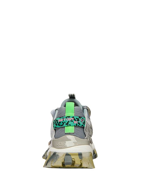 Sneakers Legion Grey Military M in pelle, cavallino e mesh JOIA PARIS | 200 10 5151